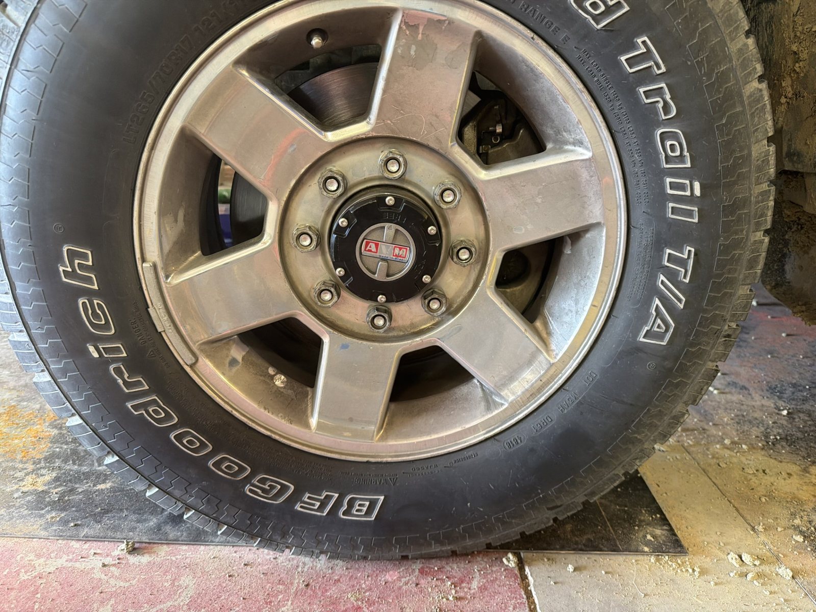 TRM locker in a BFGoodrich wheel