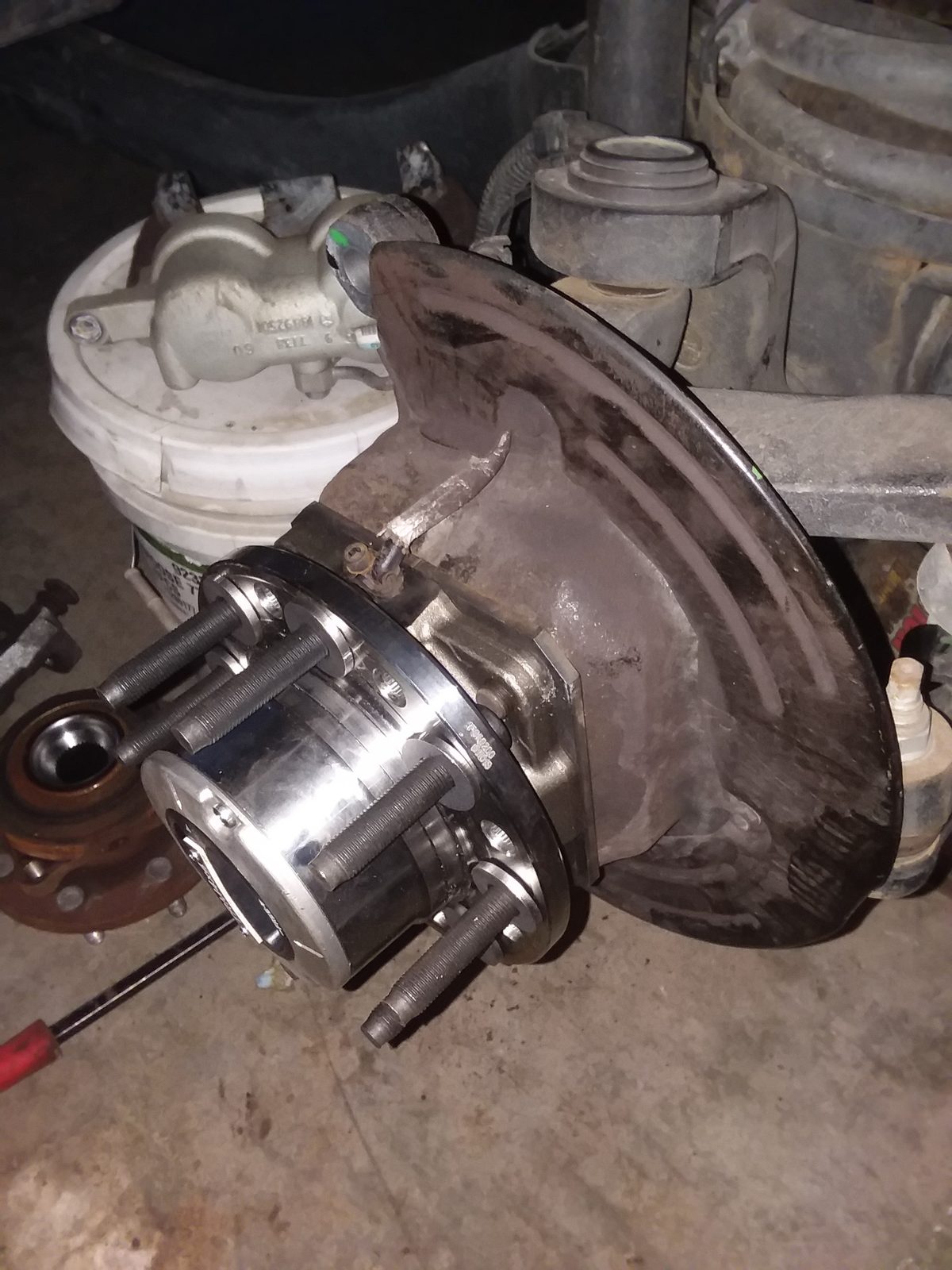 2017 Ram 3500 SRW hub, customer install